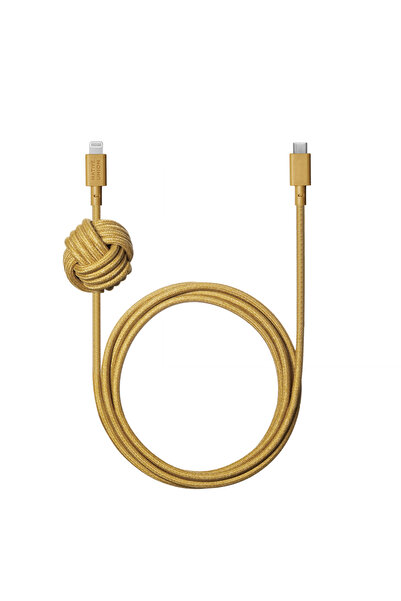 Native Union Cablu Night (USB-C - Lightning), kraft