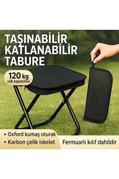 Other Taşıma Çantalı Portatif Katlanabilir Kamp ve Balıkçı Taburesi - Pratik ...