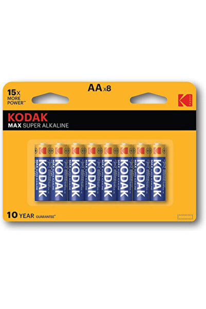 Kodak Μπαταρίες Αλκαλικές AA LR6 (8 τεμάχια)