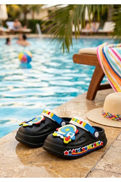 Relaxa Children's Slippers, Beach, Garden, Seaside, Summer Slippers, with Acc...