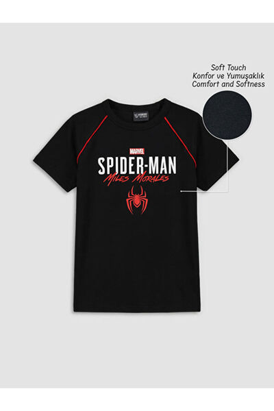 LC Waikiki I Spider-Man Printed Soft Touch T-Shirt for Boys from Freezen Store