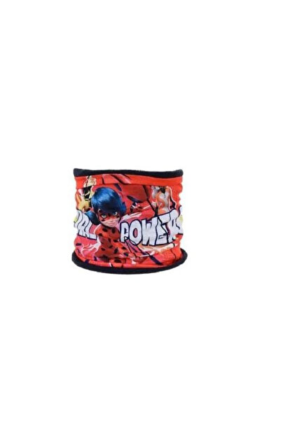 Ladybug eșarfă circulară din fleece, guler reversibil
