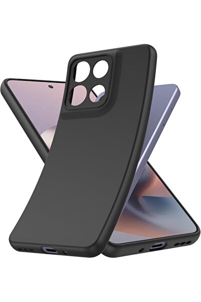 bestcase Husă Premium Liquid Silicon + Folie de sticlă Compatibilă cu Motorol...
