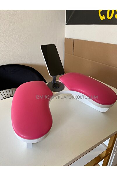 kuaforkoltugum Manicure Prosthetic Nail Stand with Phone Holder