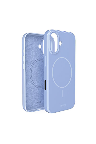 Puro Husă compatibilă MagSafe Pulse pentru iPhone 17, Albastru