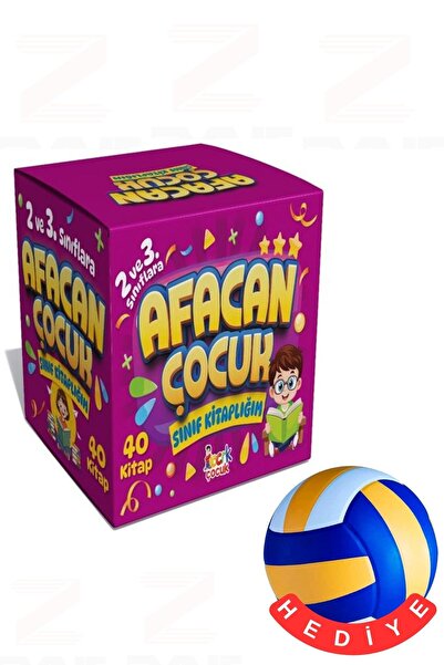 Bıcırık Çocuk مكتبة الصف للأطفال المشاغبين - (40 كتاب) - للصفوف 2 و 3 - مع هد...