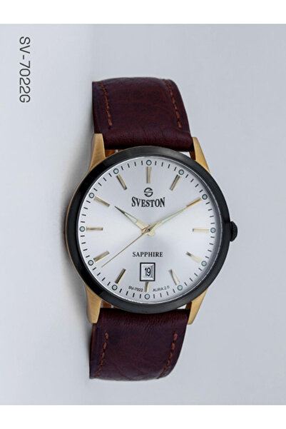 Sveston SAPPHIRE AURA 2.0 SV-7022G Men’s Watch – 3ATM Water Resistant, Japane...