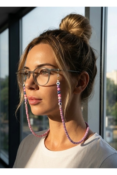 beePoint Colorful Beaded Fimolu Sunglasses Chain