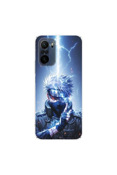 PPKin حافظة شفافة متوافقة مع Poco F3 بتصميم Anime 9/2