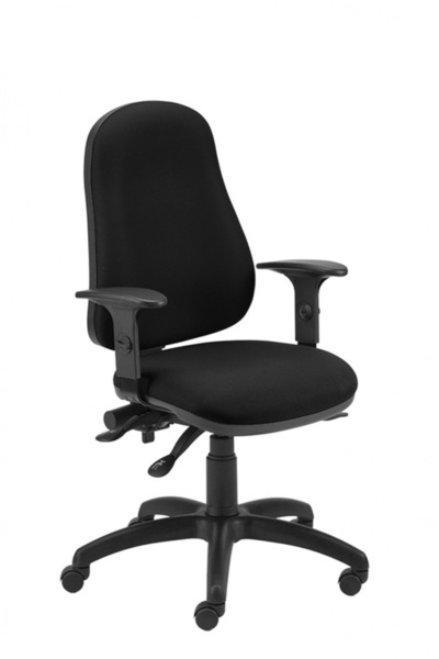 OFFICE products Καρέκλα γραφείου, πλαστική, περιστρεφόμενη, με υφασμάτινη επέ...