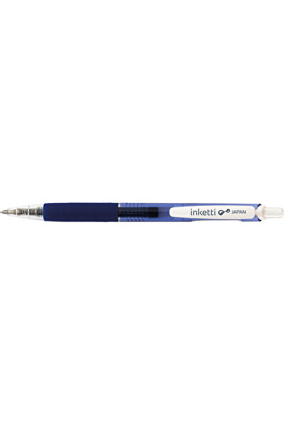 PENAC Pix cu gel Inketti, λαστιχένια λαβή, 0.7mm, διαφανές γαλάζιο - γραφή σε...
