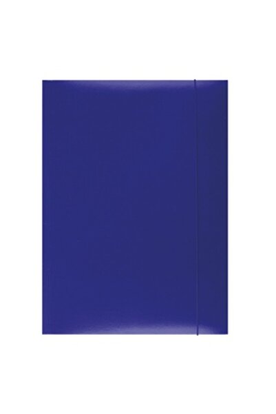 OFFICE products Πλαστικοποιημένο χαρτόνι με λάστιχο, 300gsm, - μπλε