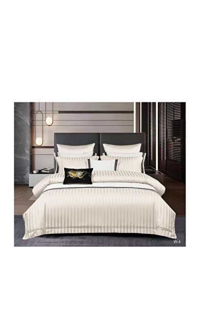 Super Design Pucioasa Damask Duvet Cover Set , Sulphur, 2 Persons, Double Bed...