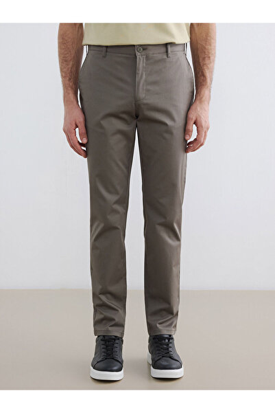 LC Waikiki Khaki Slim Fit Men's Chino Trousers