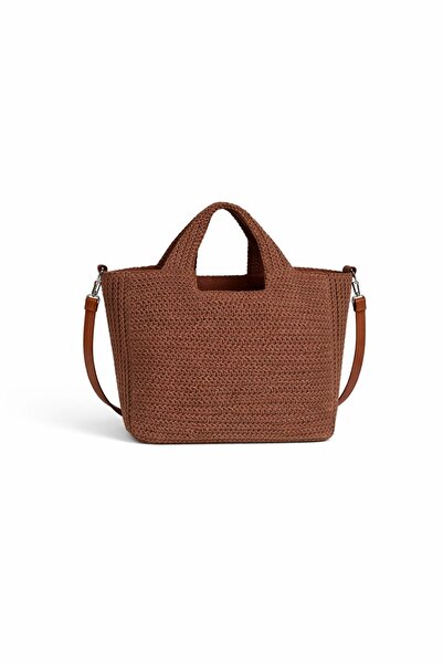 PaminBags Aksesuar Viseća midi slamnata torba PMN0013