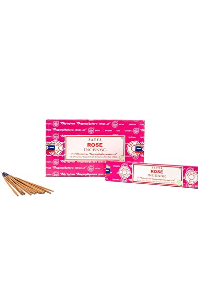 SATYA TÜTSÜ Satya Rose Masala Tütsü El yapımı tütsülerdir ve tamamen doğal iç...