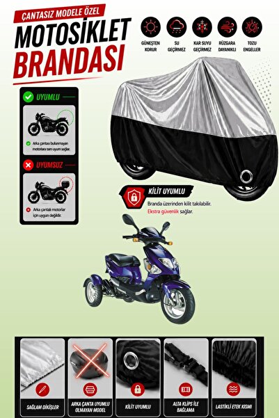 Cemku Twin Top Gray - Bottom Black Kanuni Rabbit 50 Compatible Engine Cover, ...