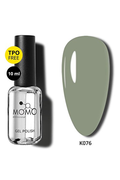MOMO professional Kalıcı Oje K076 Açık Haki 10 ml