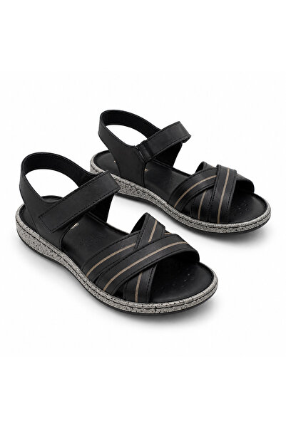 PATRON SHOES Women's Genuine Leather Orthopedic Sandals – Comfortable, Stylis...
