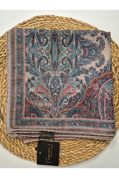 LOPRES ETNİK DESEN PAMUK EŞARP