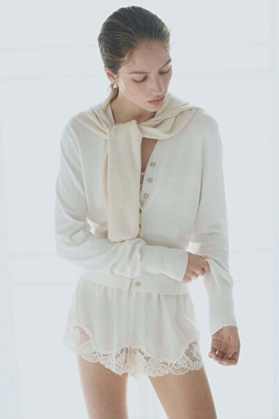 H&M كارديجان محبوك بشكل جيد