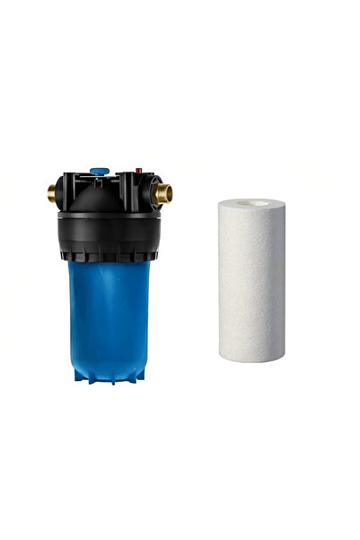 Aquaphor Gross Συσκευή Big Blue 10" x 4.5" έξοδος 1" με Ανταλλακτικό Φίλτρο