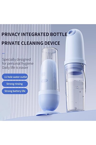 EasyLife شطاف كهربائي محمول ذكي للنظافة الشخصية قابل لإعادة الشحن عبر USB للا...