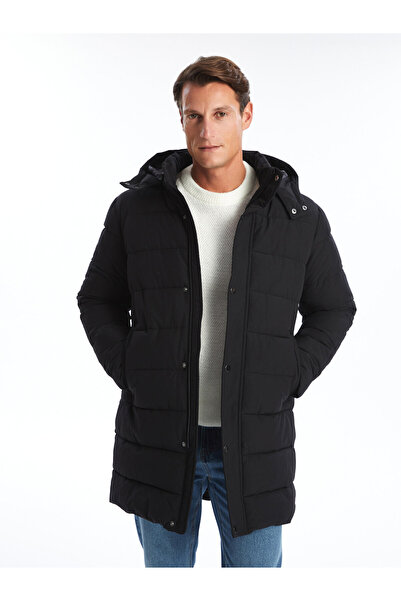 LC Waikiki Standard Fit Hooded Men's Coat