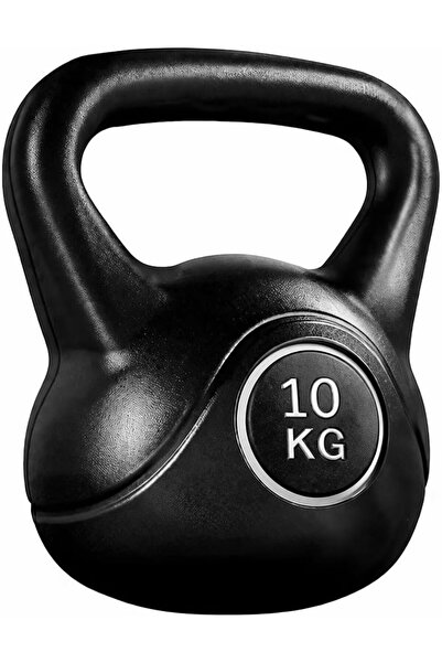 TOSHIONICS 10kg Kettlebel 2-in-1 Dumbbell | Strength Training Weight PVC Coat...