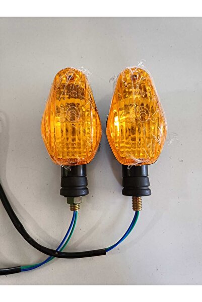 Volta APEC APT4 KASALI EKETRİKLİ MOTOR ÖN SİNYAL TAKIMI SAĞ-SOL (12V)
