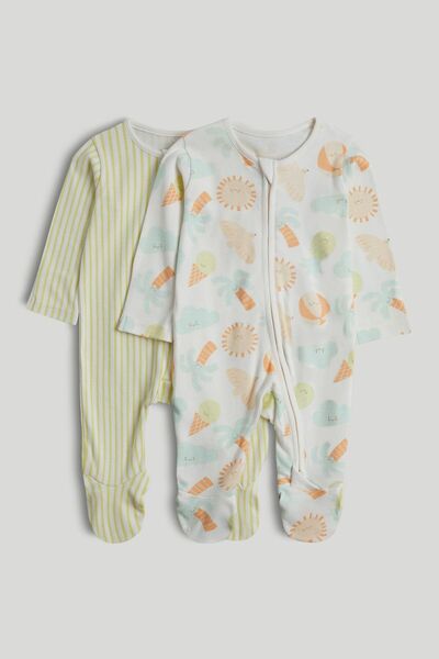 MOTHERCARE طقم من قطعتين من بدلات النوم الشاطئية ذات الأزرار