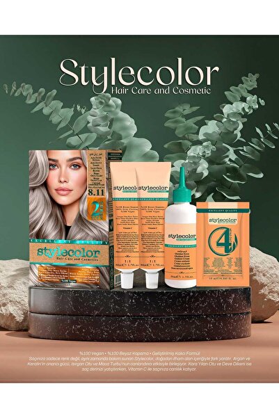 stylecolor Bitkisel İçerikli Vegan Krem Saç Boyası