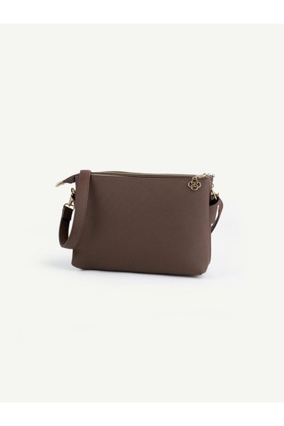 Mojeva Hub Quality Leather 3 Compartment Women's Shoulder Bag