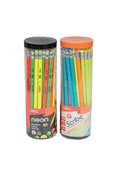 Deli HB Pencil 50pcs U50806 Assorted