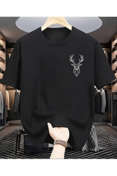 yiou trendy clothing تي شيرت رجالي كاجوال بأكمام قصيرة من Sovae مع طباعة رأس ...