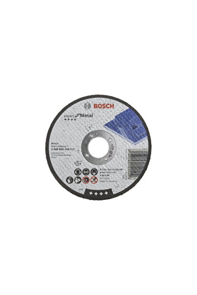 Bosch Expert Serisi Metal Için Düz Kesme Diski (Taş) - A 30 S Bf, 115 Mm, 2,5...