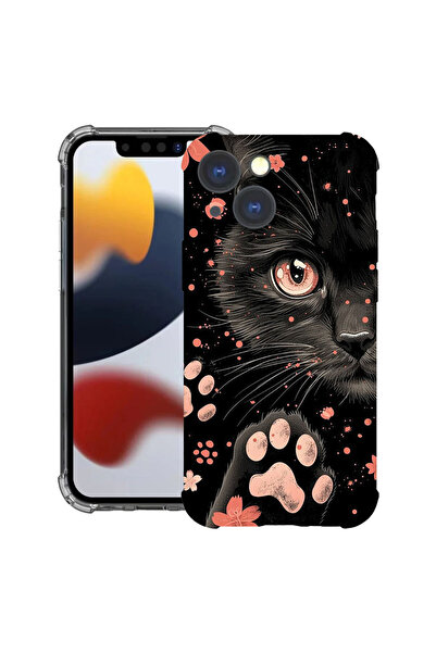 bestcase Husă Antișoc pentru Apple iPhone 15, Pisică Neagră, 1668629 AS 2014