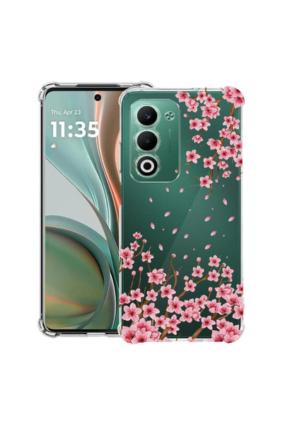 bestcase Husă Antișoc pentru OPPO A5, Florală - Floare de cireș roz, 2052056 ...