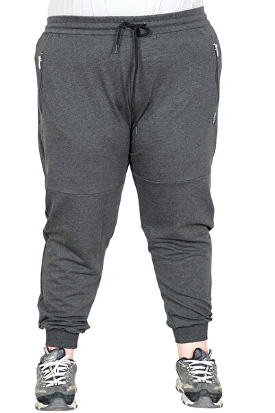 ModeXL Mode XL Real Large Size Γυναικεία Φούτερ Παντελόνια με φερμουάρ 22501 ...