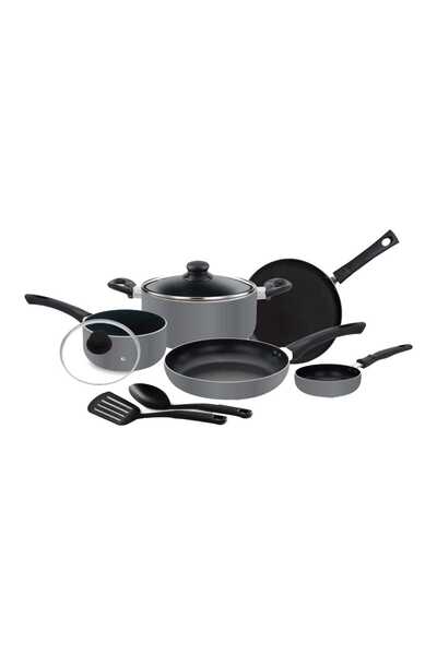 Smart Kitchen طقم أواني طهي غير لاصقة، 9 قطع