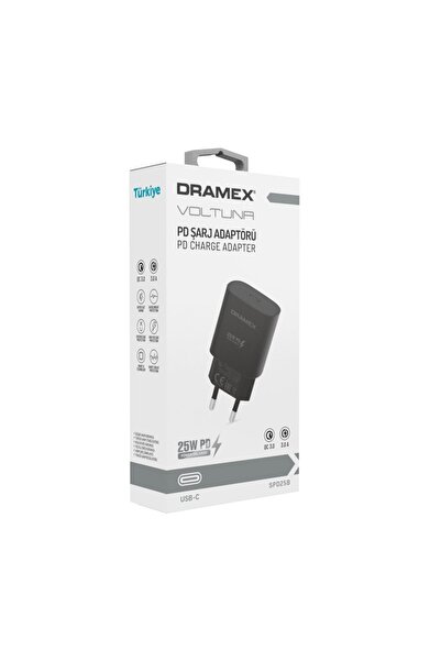 Dramex SPD25B 25W PD Ultra Hızlı Şarj Adaptörü (Type-C)