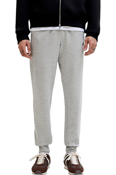 Jack & Jones Pantaloni JACK &JONES Gordon Archive - 12288641-Gri deschis melanj