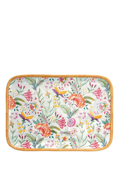 Easy Life Collection's Osaka Desenli Melamin Sunum Tabağı Tepsi 45 cm