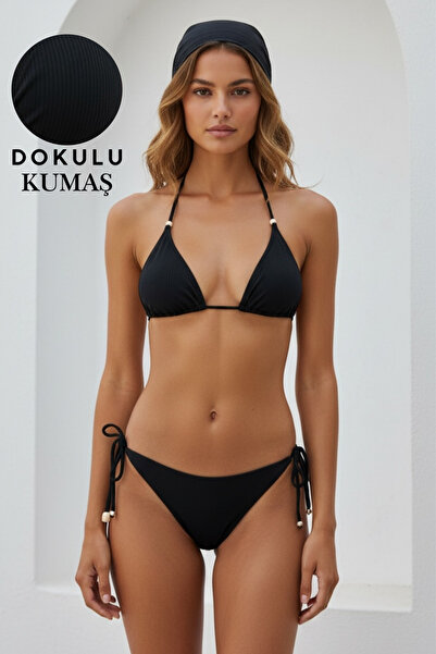Less Is More Night Üçgen Bikini Takımı LM26136_BLACK