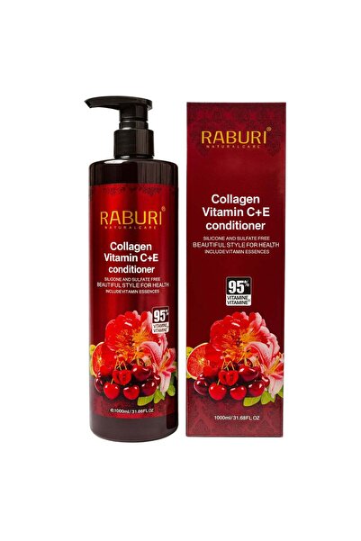 Raburi Balsam de Păr cu Colagen și Vitamine C+E – Hidratare Intensă, Reparare...