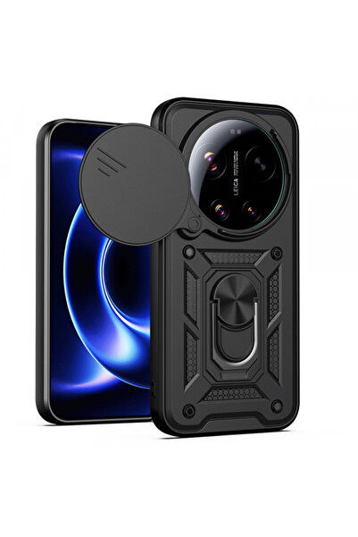 Techsuit Husa pentru Xiaomi 17 Ultra, Techsuit, CamShield, Neagra