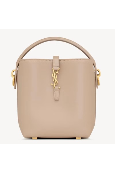 NO BRAND Luxury Coated Leather Bucket Bag with Trendy Design /No Replacement ...