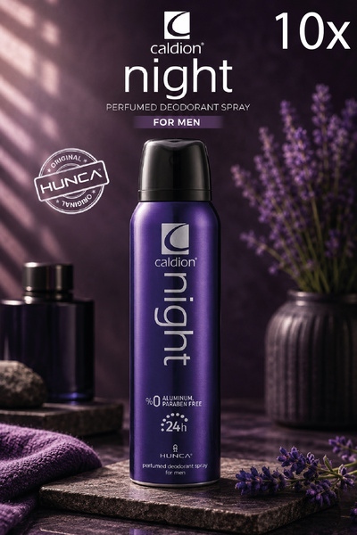 Caldion Night 150 Ml Erkek Deodorant 10 Adet