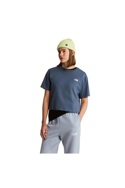 THE NORTH FACE F0A8Fdh0U31-R W Evolutıon Simple Dome Crop Rlx Ss Tee Women's ...