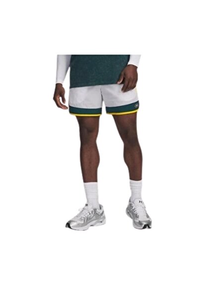 Under Armour A6009350-100 Ua Icon Pantaloni scurți sport țesuți pentru bărbaț...